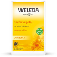 WELEDA Savon Végétal Calendula 100g - Doux et Naturel