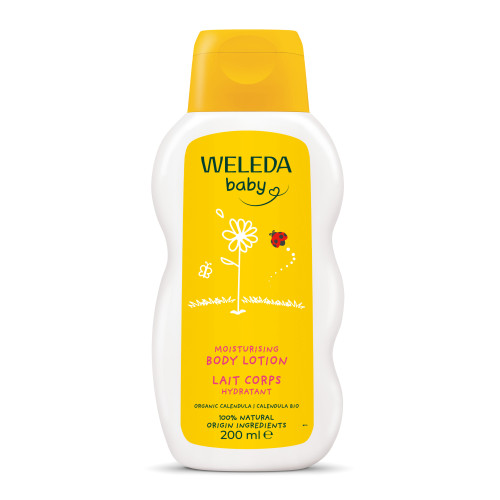 WELEDA Lait Corporel Calendula 200mL - Douceur Naturelle Bébé