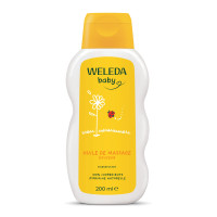 Weleda Huile Massage Douceur Bébé Calendula 200mL - Protection Peau