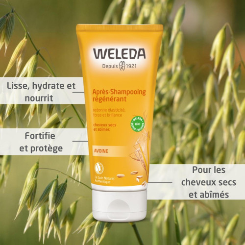 Weleda Soin Capillaire Avoine 200mL - Hydratation et Brillance