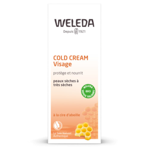Weleda Cold Cream Visage 30mL - Soin intensif protecteur peaux sèches