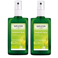 WELEDA Duo Déodorant Citrus 2x100mL - Naturel et Rafraîchissant