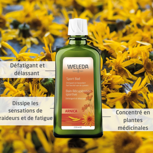WELEDA Bain Sportif Arnica 200mL - Apaisant et Tonifiant