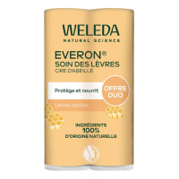 Weleda Everon Duo Stick Lèvres 2x4.8g - Protection et Douceur