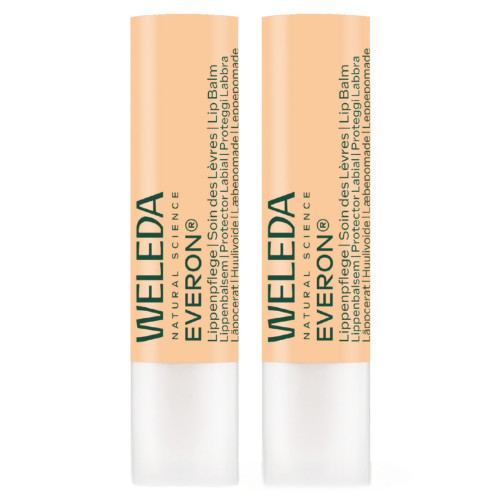 Weleda Everon Duo Stick Lèvres 2x4.8g - Protection et Douceur