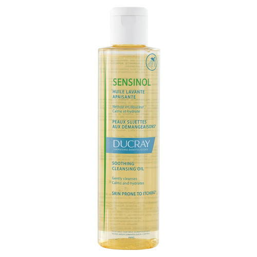 Ducray Sensinol Huile Lavante 200mL - Apaise et Hydrate