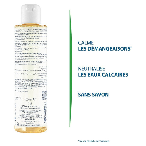 Ducray Sensinol Huile Lavante 200mL - Apaise et Hydrate