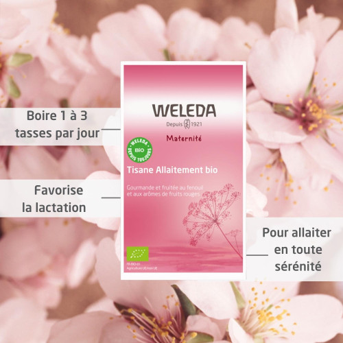 Weleda Tisane Allaitement Bio Fruits Rouges 20 sachets