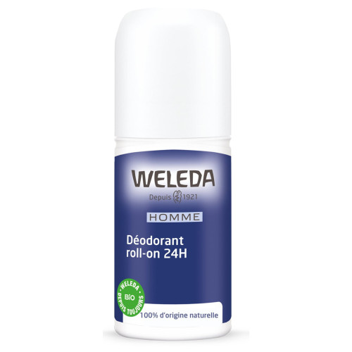Weleda Homme Déodorant Roll-On 50mL - Efficacité 24H