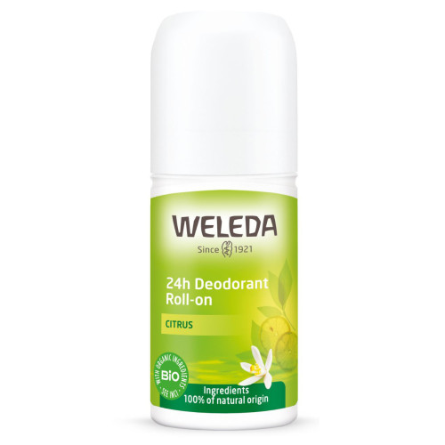 Weleda Déodorant Roll-On Citrus 50ml - Fraîcheur 24h