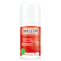 Weleda Déodorant Grenade 50mL - Efficacité 24h Sensuel Sans Aluminium