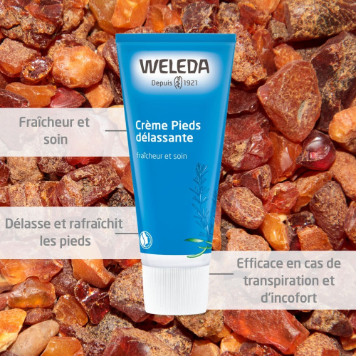 Weleda Sani-Pieds 75mL - Crème délassante pour pieds
