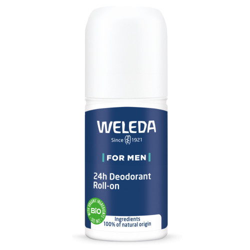 Weleda Déodorant Homme 24H 2x50ml - Protection Naturelle