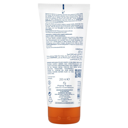 Ducray Anaphase+ Soin Fortifiant 200ml - Volume et Vitalité