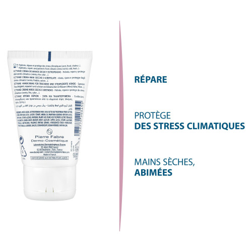 Ducray Ictyane Crème Mains Sèches 50ml - Hydrate et Répare