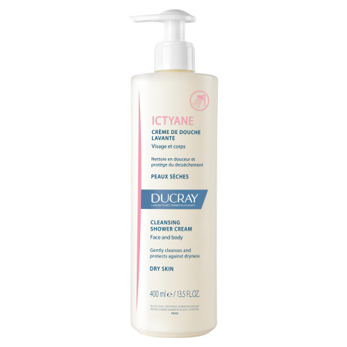 Ducray Ictyane 400ml - Hydratation Intense Peaux Sèches