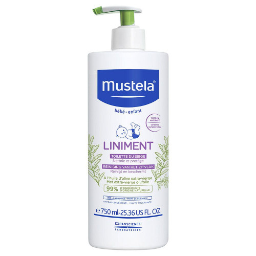 Mustela Liniment 750ml - Nettoie et Protège Peau Bébé