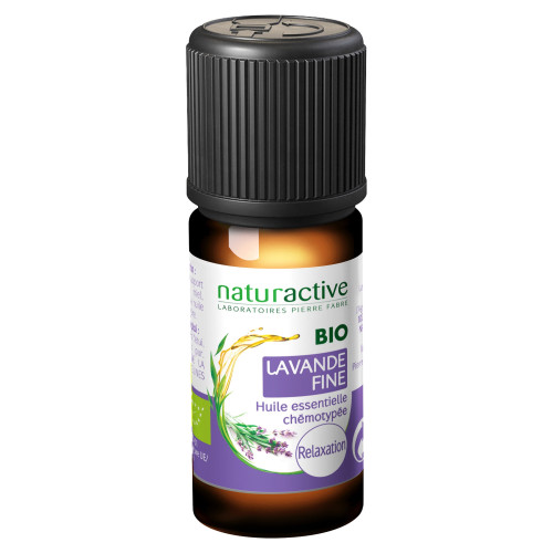 Naturactive Huile Essentielle Lavande Bio 10ml - Pure et Naturelle