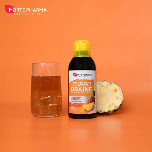 Forte Pharma Turbodraine Ananas 2x500ml - Elimination et Minceur