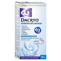 COOPER Dacryo 50mL - Entretien Lentilles 6en1