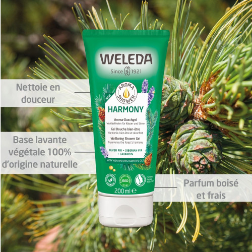 Weleda Aroma Shower Harmony 200ml - Douche bien-être chez