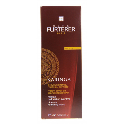 Furterer Karinga Masque 200ml - Hydratation Suprême Cheveux Abîmés