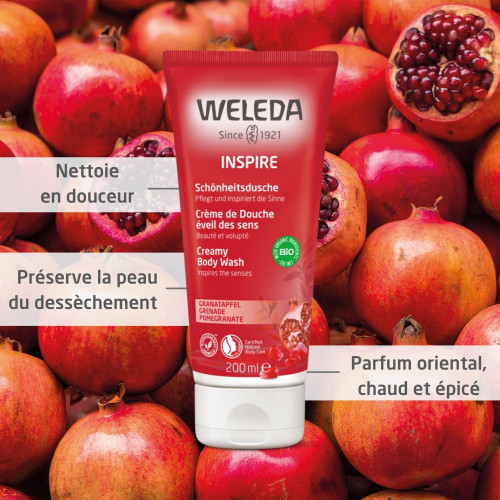 WELEDA Crème Douche Eveil Sens 200ml - Beauté Volupté