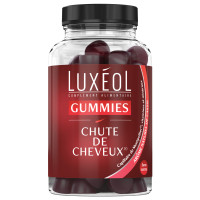 Luxeol Gummies Anti-Chute 60pcs - Soutien Capillaire Naturel