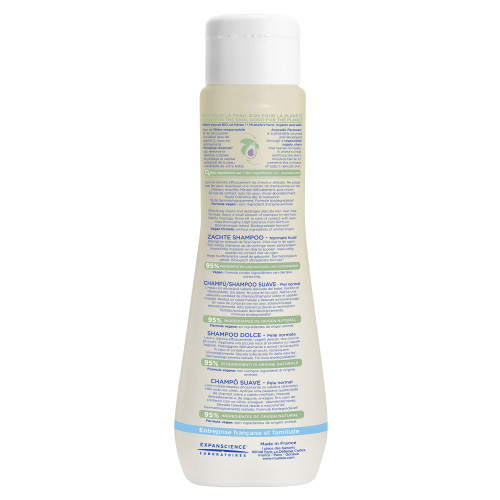 Mustela Shampooing Doux Avocat Bio 200ml - Doux et Démêlant
