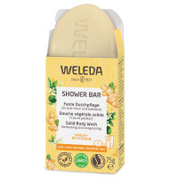 WELEDA Shower Bar Gingembre Petitgrain 75g - Energie et Douceur
