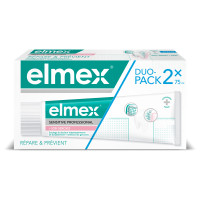 Elmex Sensitive Pro Soin Gencives 2x75ml - Soulage Douleur