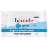 Baccide 70 lingettes désinfectantes