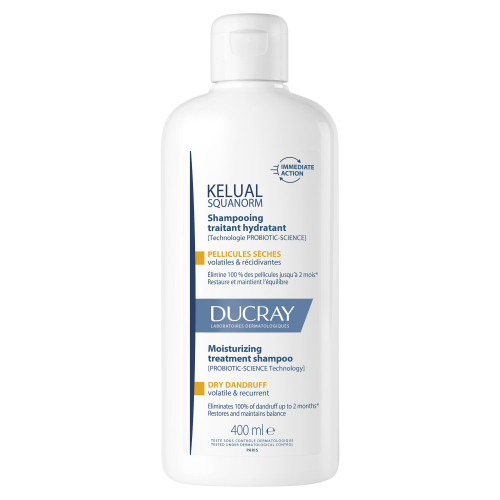 Kelual Squanorm Shampooing Traitant Pellicules Sèches 400 ml