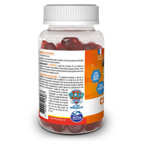 Kid Pat'Patrouille Croissance 60 Gummies