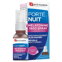 Forté Pharma Mélatonine Spray 20 ml Sommeil Rapide et Naturel