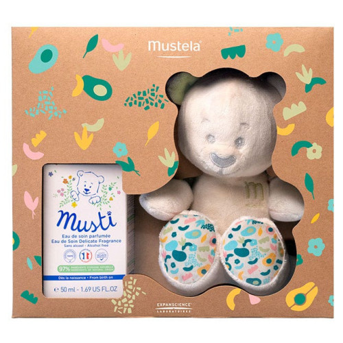 Mustela Coffret Musti Eau de Soin 50 ml Bébé Douceur et Sécurité