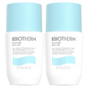 Biotherm Déo Pure Roll-On 2x75ml Anti-transpirant 48h Peaux Sensibles