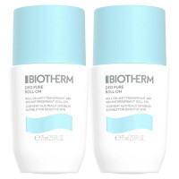 Biotherm Déo Pure Roll-On 2x75ml Anti-transpirant 48h Peaux Sensibles