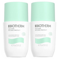 Biotherm Déo Pure Natural Protect 2x75ml Soin 24H Peau Sensible