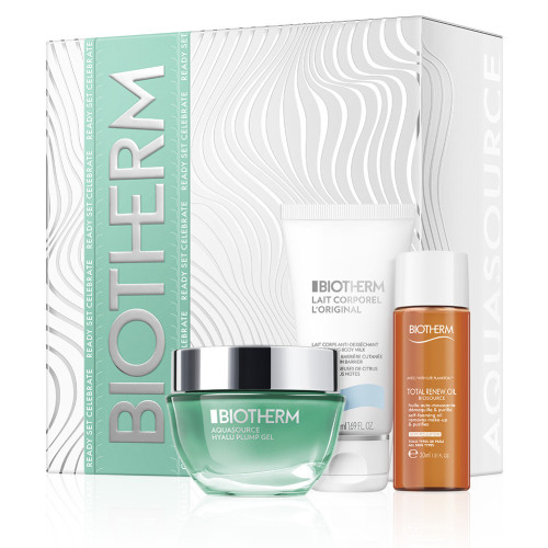 Biotherm Aquasource Coffret 130 ml Hydratation Intense Peau Éclatante