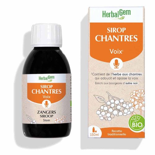 HERBALGEM Sirop des Chantres 150ml - Soin Voix et Cordes Vocales