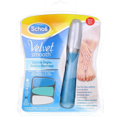 SCHOLL Velvet Smooth Système Electrique Sublime Ongles-6390 SCHOLL Velvet Smooth Système Electrique Sublime Ongles-6390