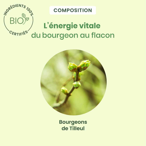 HERBALGEM Bio Tilleul 30ml - Sommeil sain et prolongé