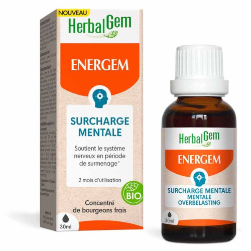 HERBALGEM Energem Bio 30ml - Boost Énergie Mentale et Physique