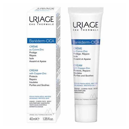 Uriage Bariéderm Cica-Crème 40ml - Apaise et Hydrate