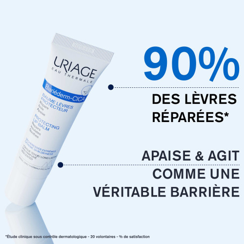 Uriage Bariéderm Baume Lèvres 15ml - Réparation et Protection