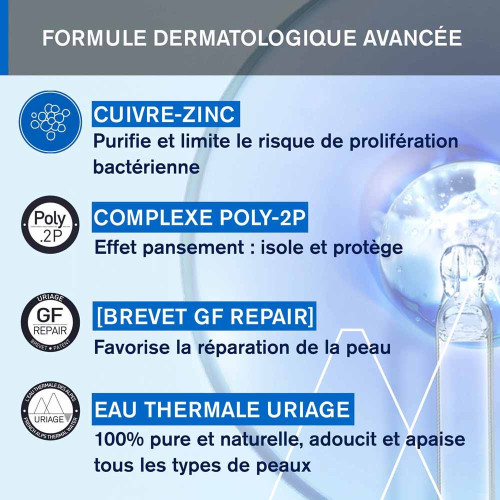 Uriage Bariéderm Cica-Crème SPF50+ 40ml - Protection Efficaces