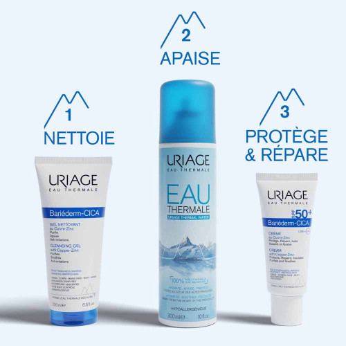 Uriage Bariéderm Cica-Crème SPF50+ 40ml - Protection Efficaces