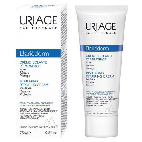 Uriage Bariéderm Crème 75ml - Protection et Réparation Epiderme