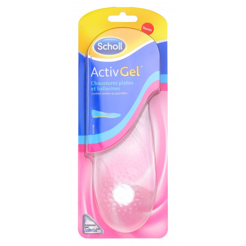 SCHOLL Semelles ActivGel Chaussures Plates et Ballerines-6402